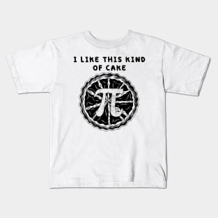 i Like This kind of cake pi Kids T-Shirt